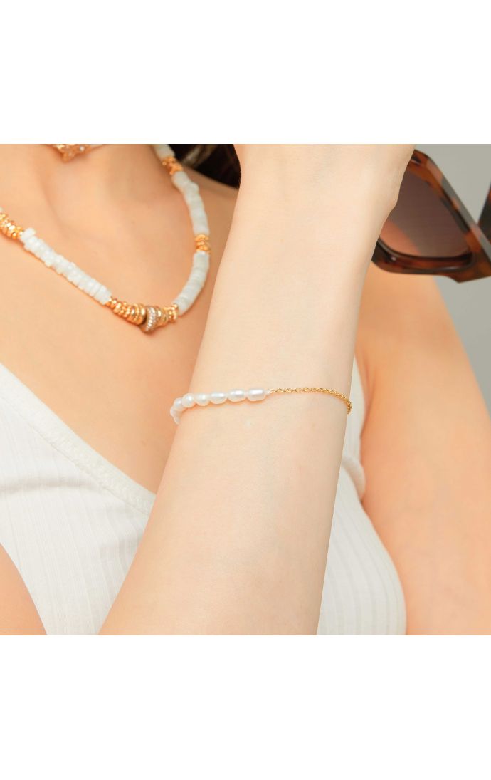 Hipanema Bracelet Mohna Doré