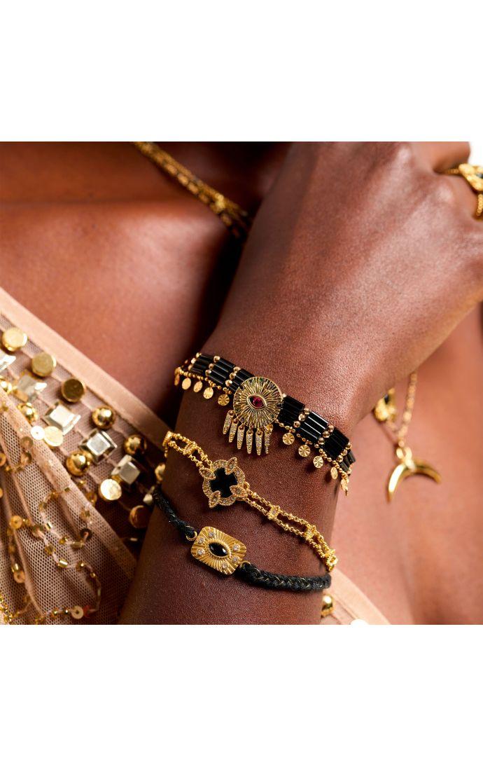 Hipanema Bracelet Mystaire Noir