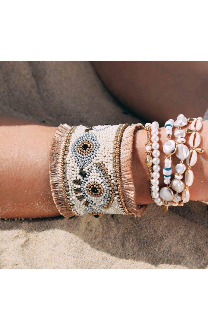 Hipanema Bracelet Odelia Blanc