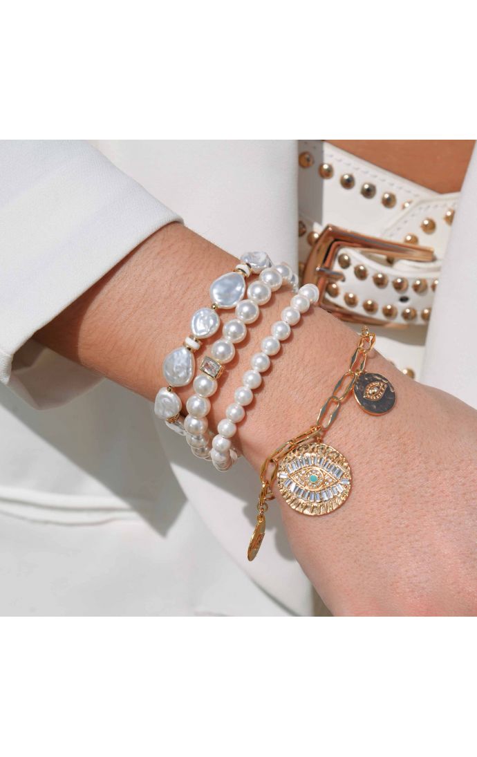 Hipanema Bracelet Ourea Blanc
