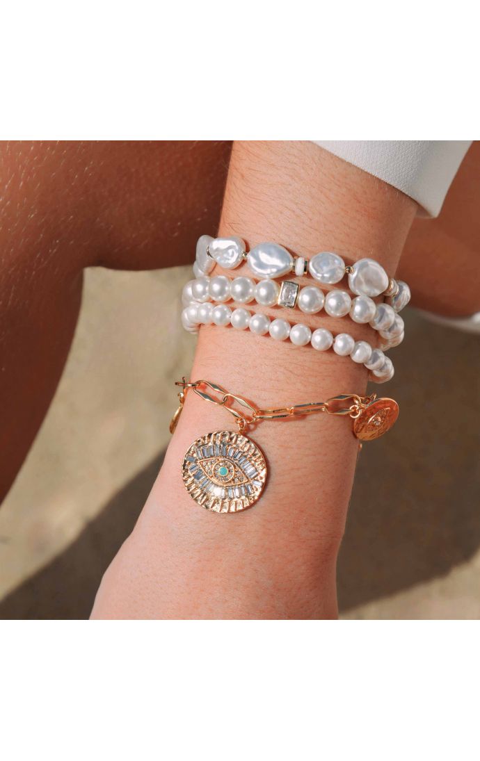 Hipanema Bracelet Ourea Blanc