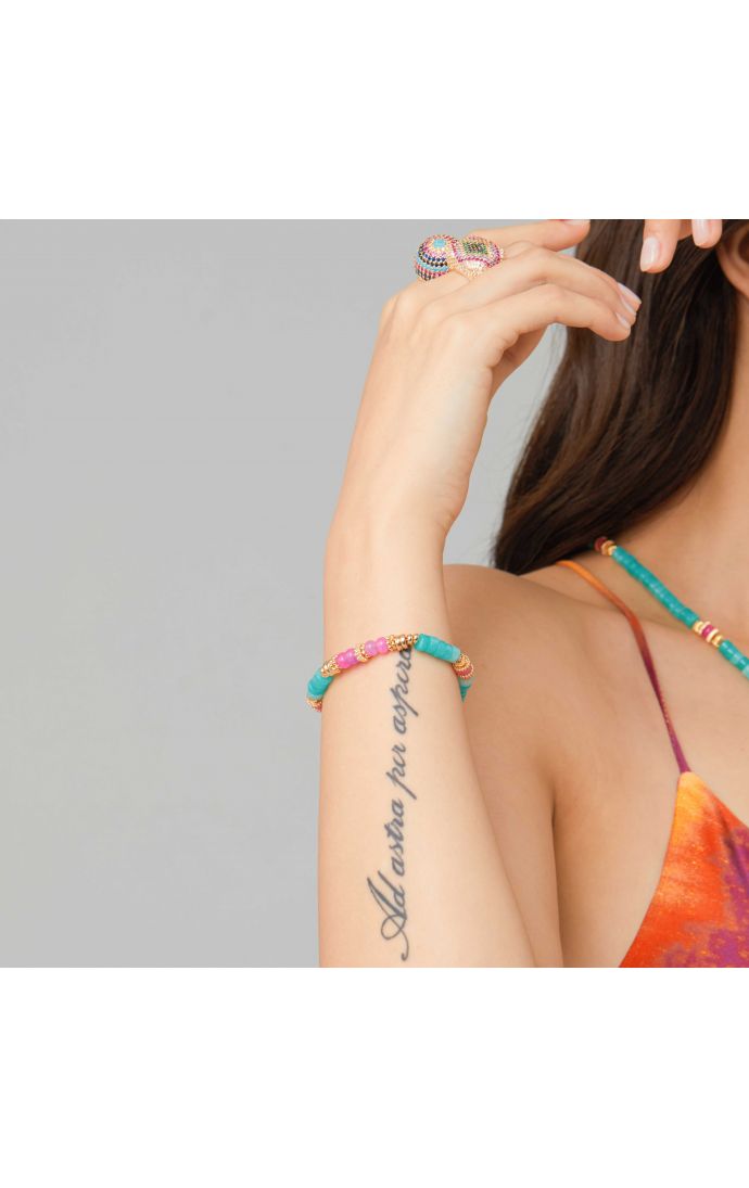 Hipanema Bracelet Sasum Bleu