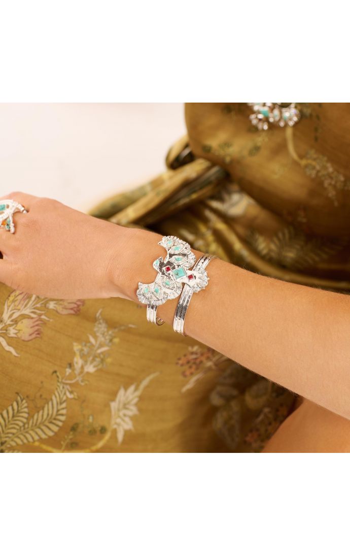 Hipanema Bracelet Timor Argenté