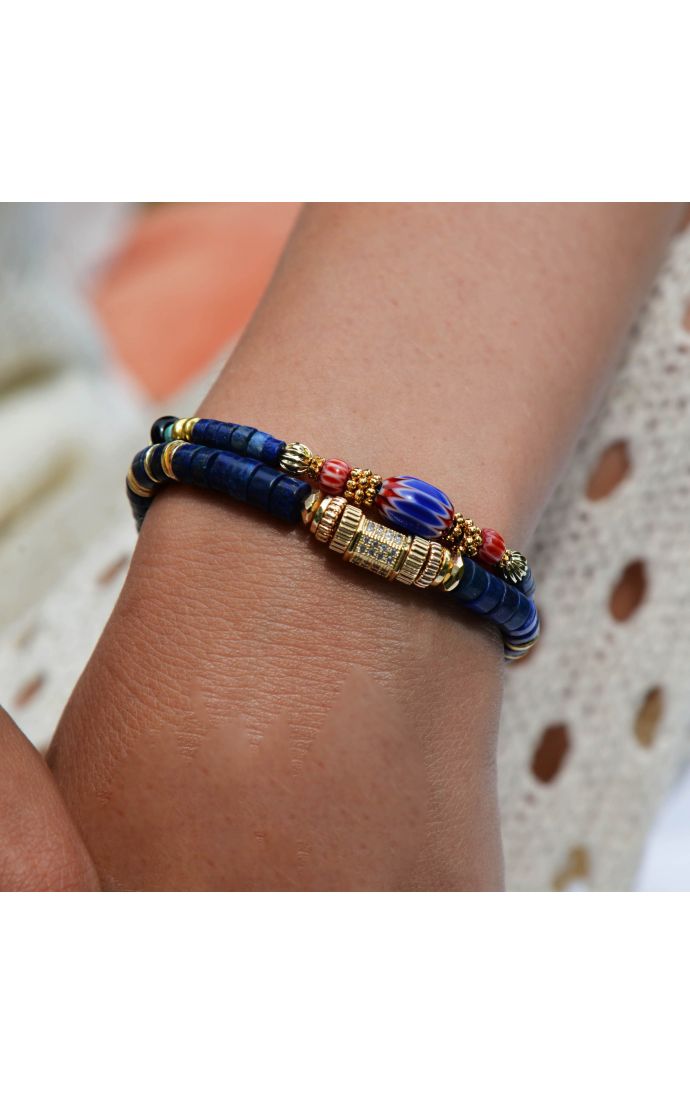 Hipanema Bracelet Tweeks Bleu Klein