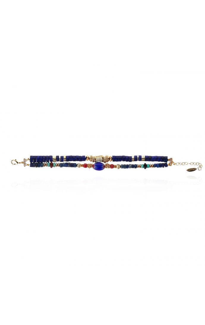 Hipanema Bracelet Tweeks Bleu Klein