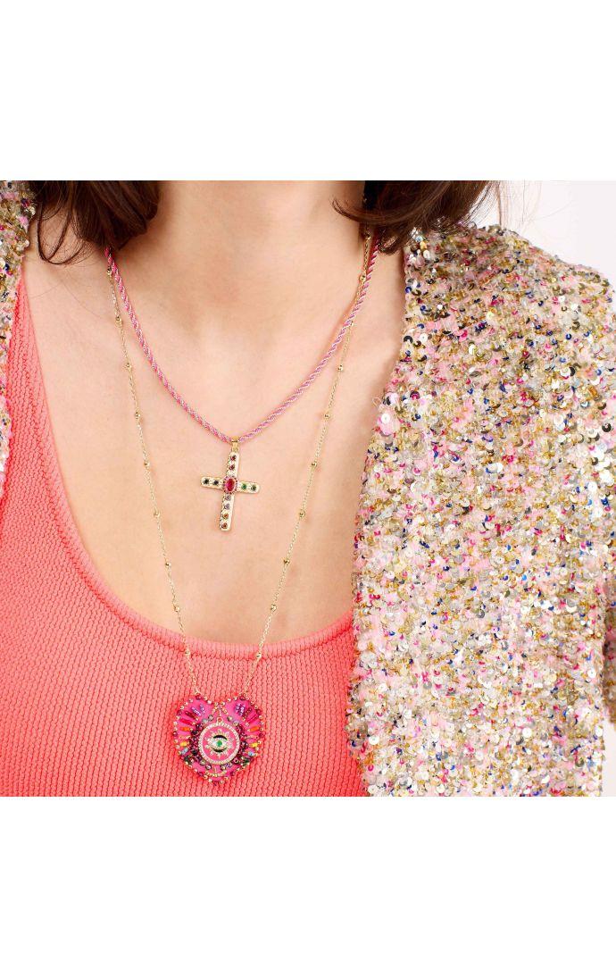 Hipanema Collier Boniface Blanc