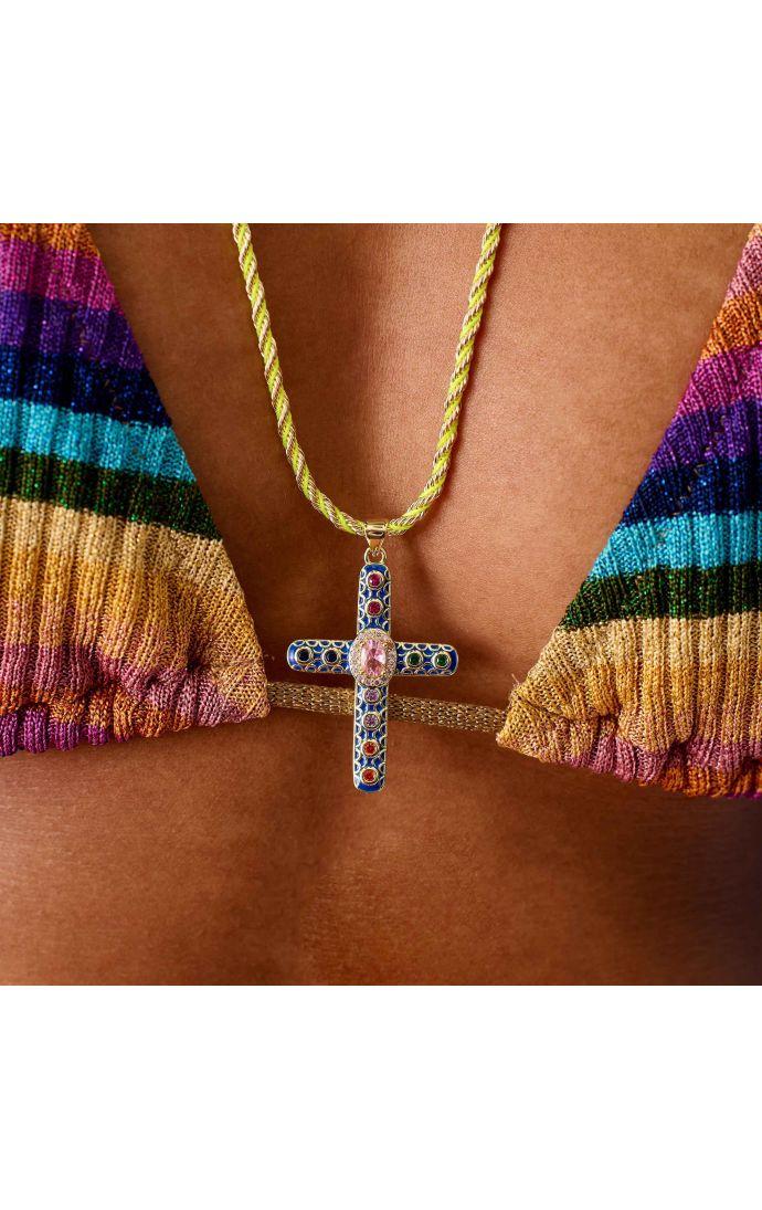 Hipanema Collier Boniface Bleu