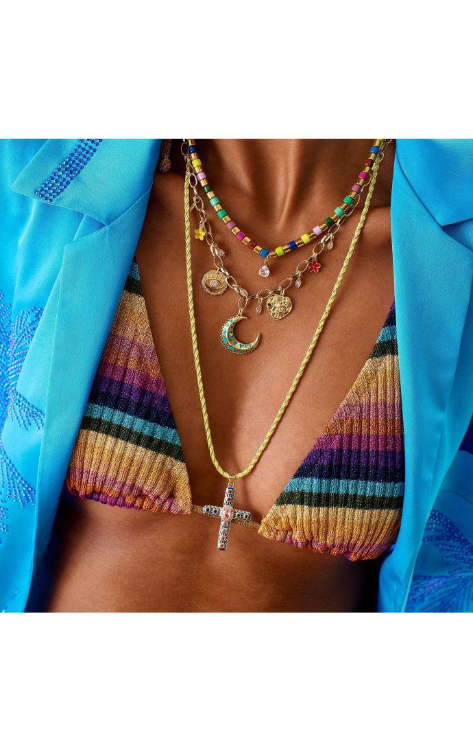 Hipanema Collier Boniface Bleu