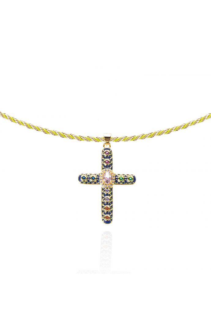 Hipanema Collier Boniface Bleu