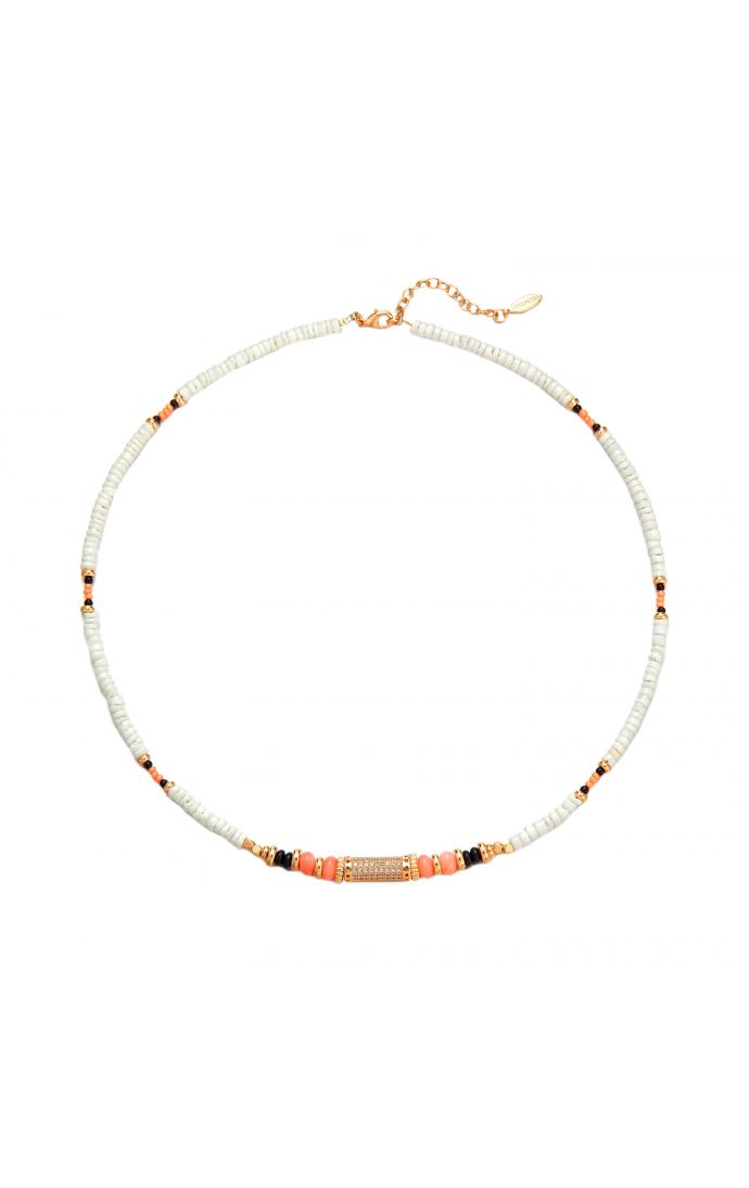 hipanema Collier Bouhou Blanc