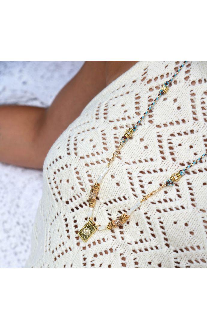 Hipanema Collier Chamane Blanc