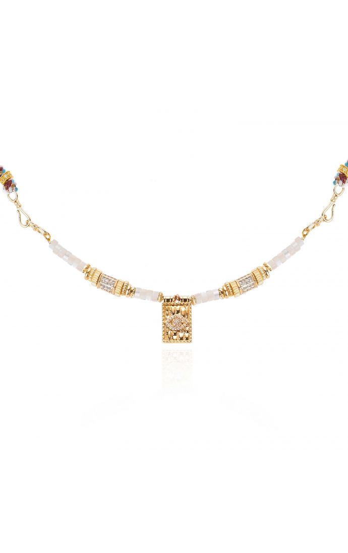 Hipanema Collier Chamane Blanc