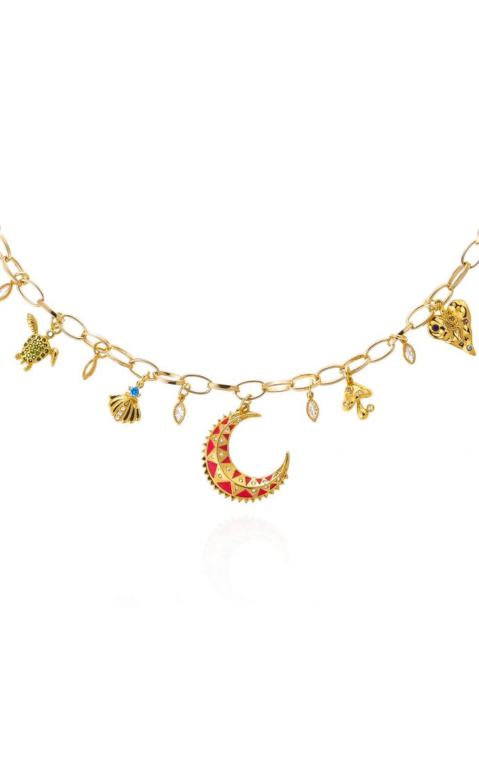 Hipanema Collier Chupito Rouge