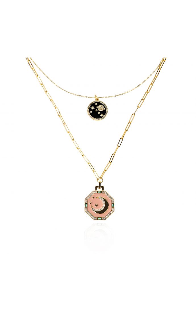 Hipanema Collier Eklipse Doré