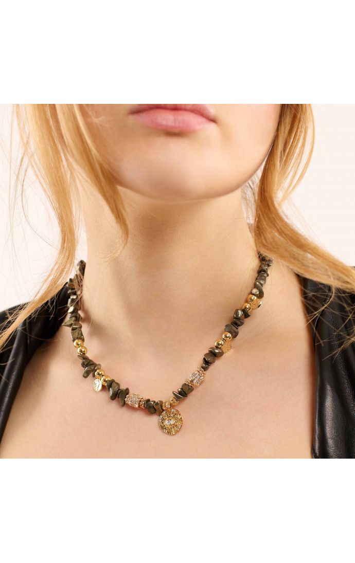 Hipanema Collier Etienne Noir