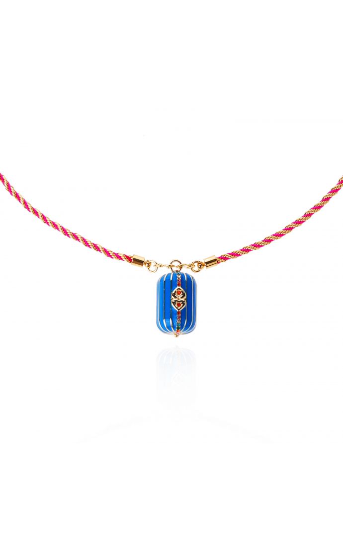 Hipanema Collier Felice Bleu