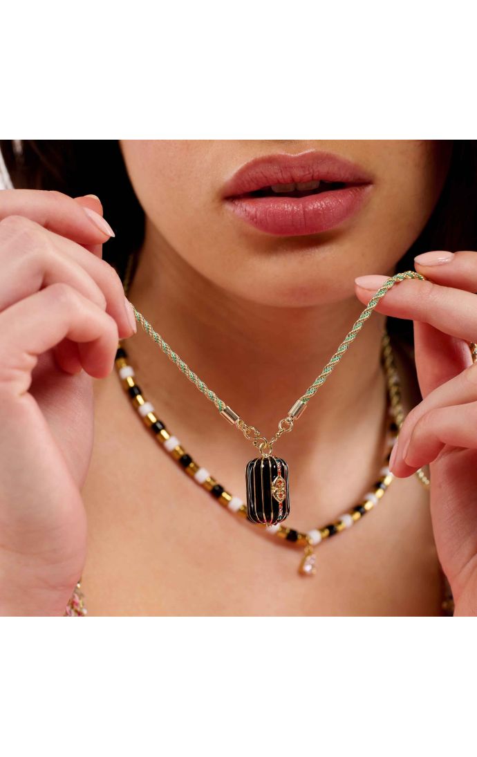 Hipanema Collier Felice Noir