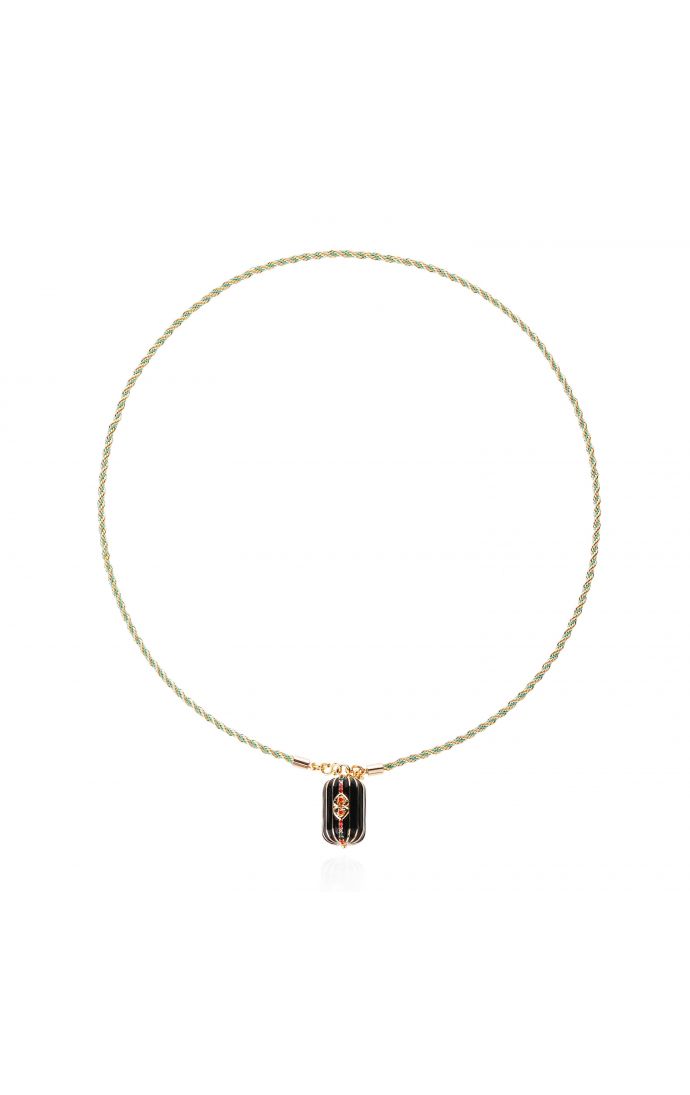 hipanema Collier Felice Noir