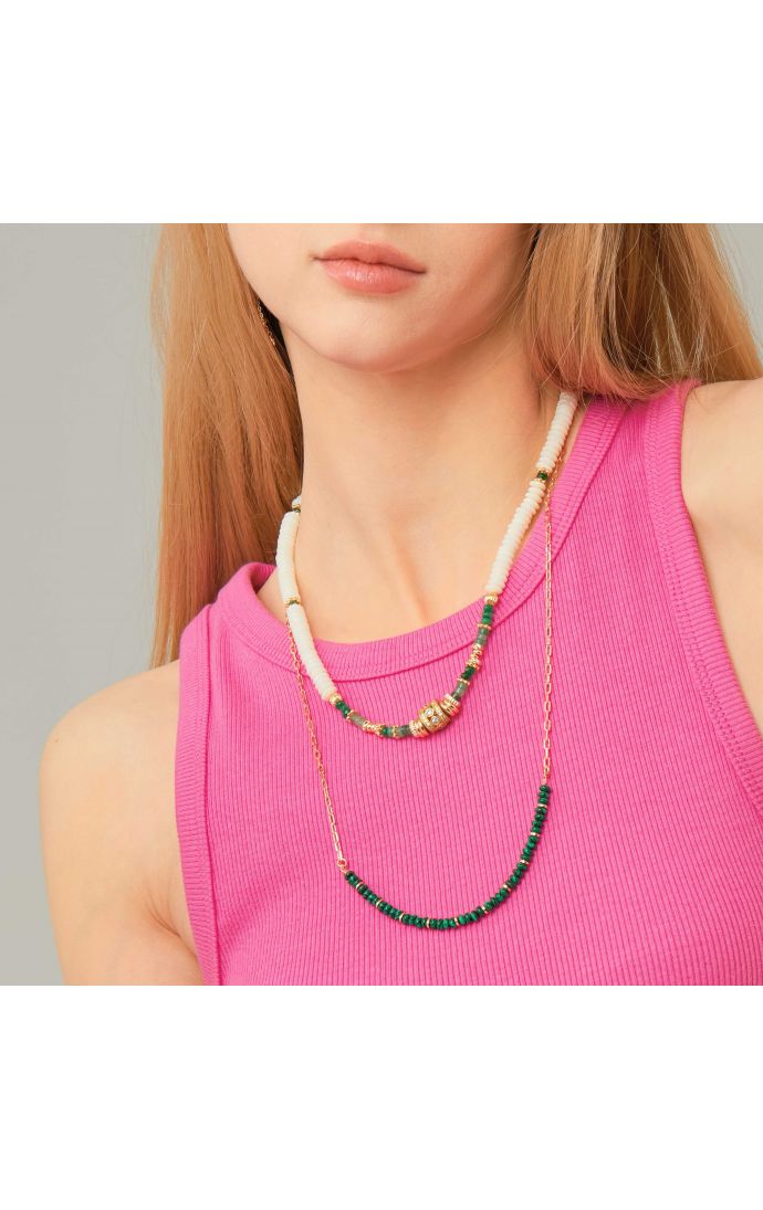 Hipanema Collier Filoum Vert