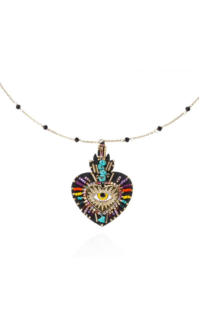 Hipanema Collier Fortuna Noir