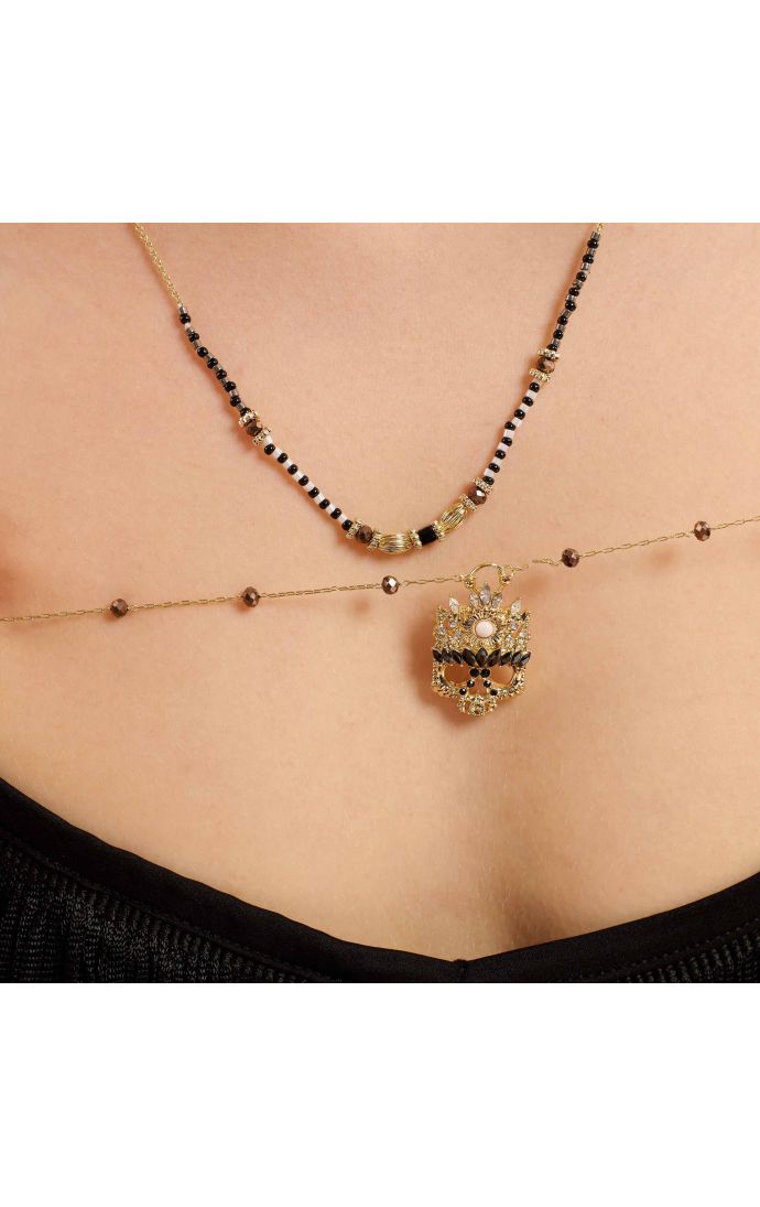 Hipanema Collier Heartbeat Noir