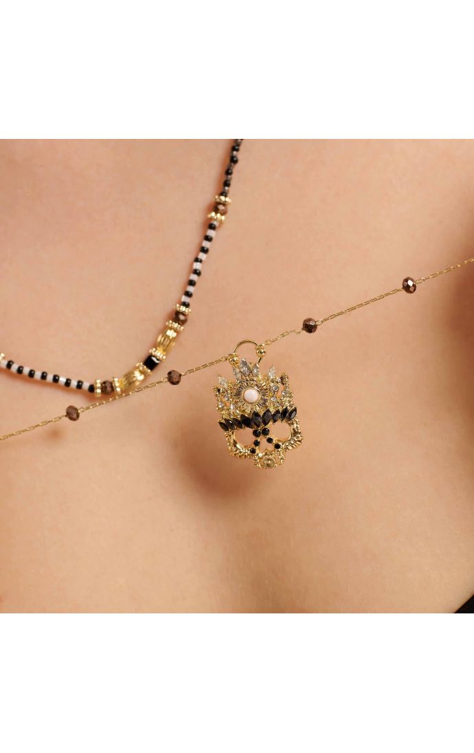 Hipanema Collier Heartbeat Noir