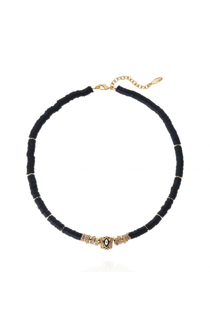 hipanema Collier Jaipur Noir