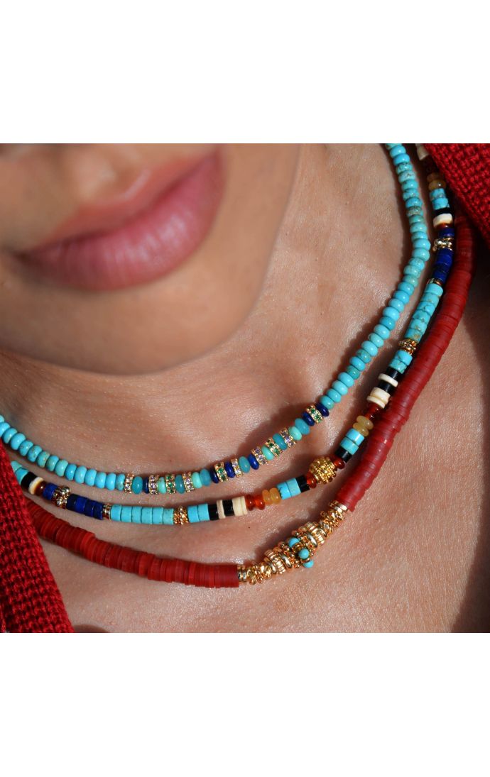 Hipanema Collier Jaipur Terre