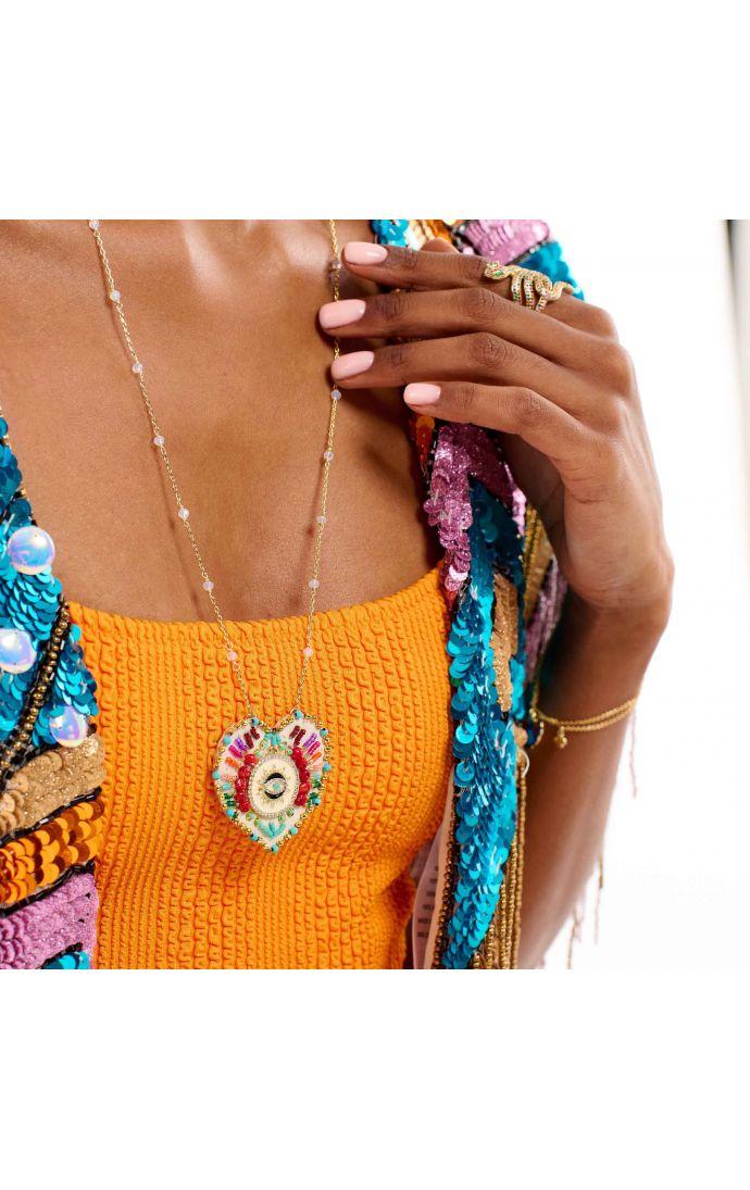 Hipanema Collier Janeira Blanc