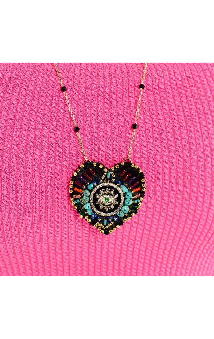 Hipanema Collier Janeira Noir