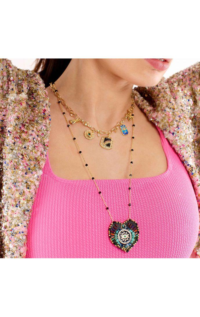 Hipanema Collier Janeira Noir