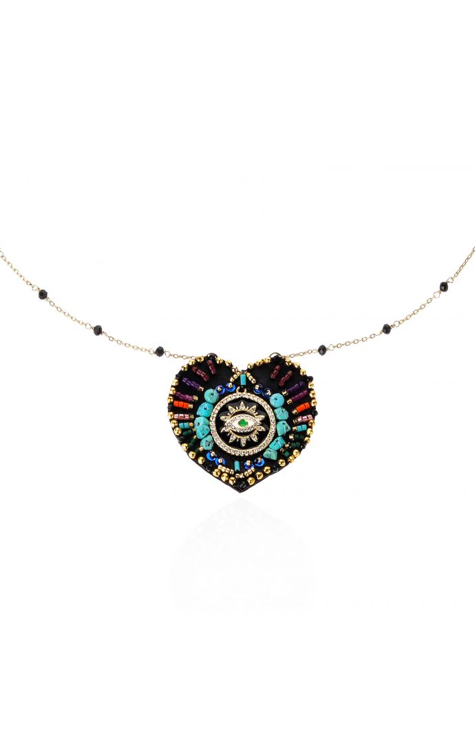 Hipanema Collier Janeira Noir