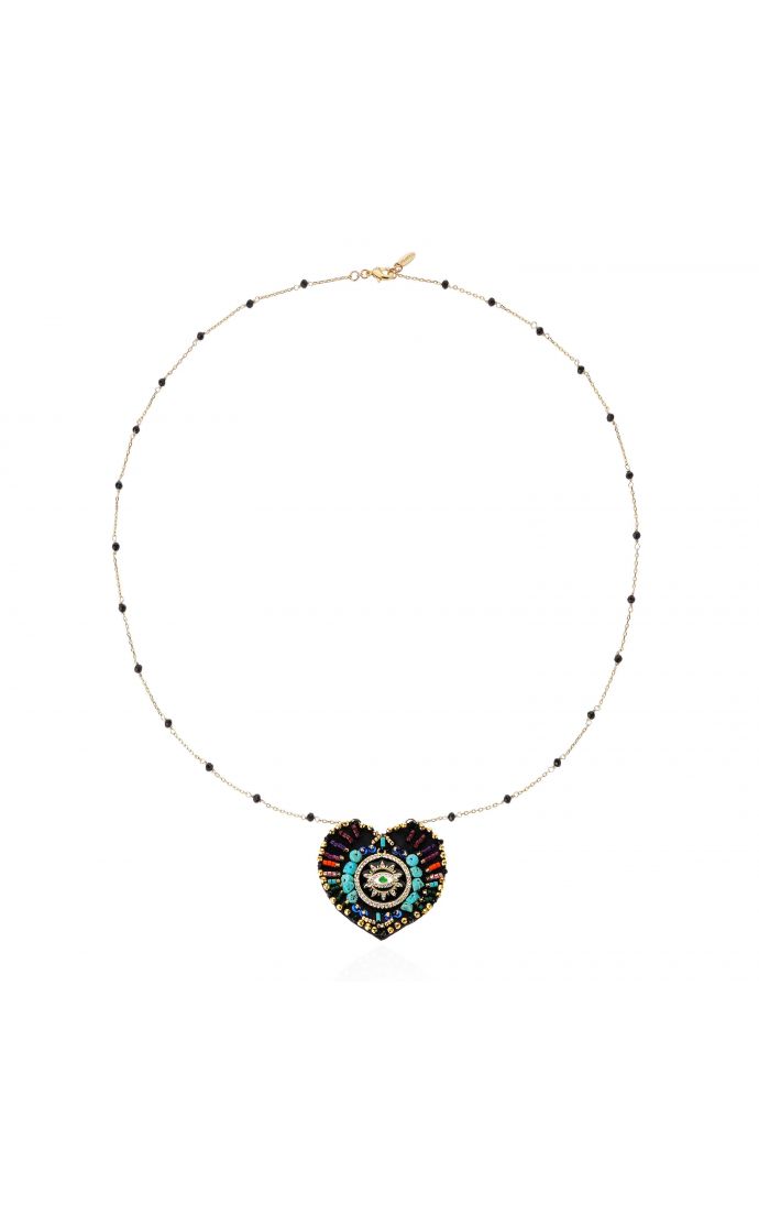 hipanema Collier Janeira Noir