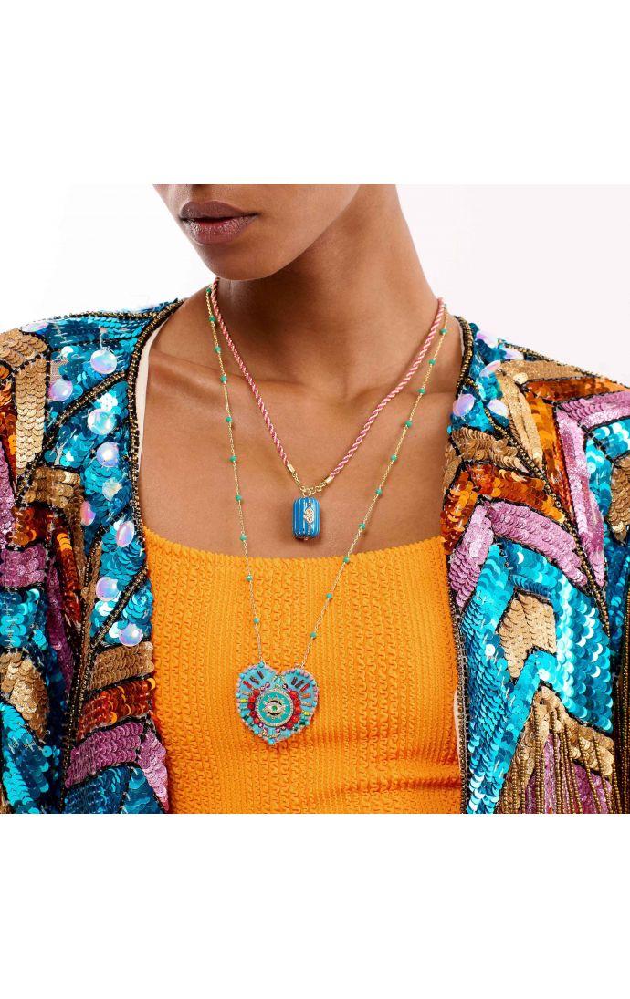 Hipanema Collier Janeira Turquoise