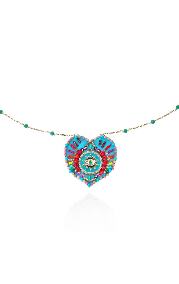 Hipanema Collier Janeira Turquoise