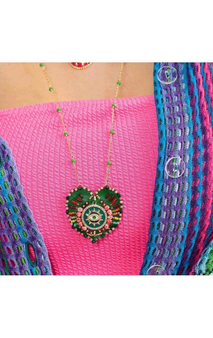 Hipanema Collier Janeira Vert