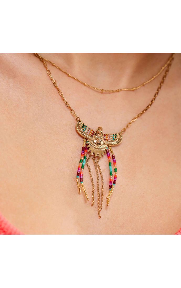 Hipanema Collier Joao Multicolore