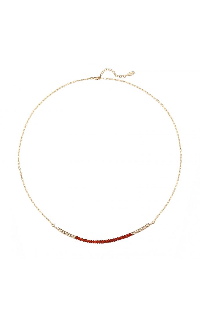 hipanema Collier Joaquin Brique