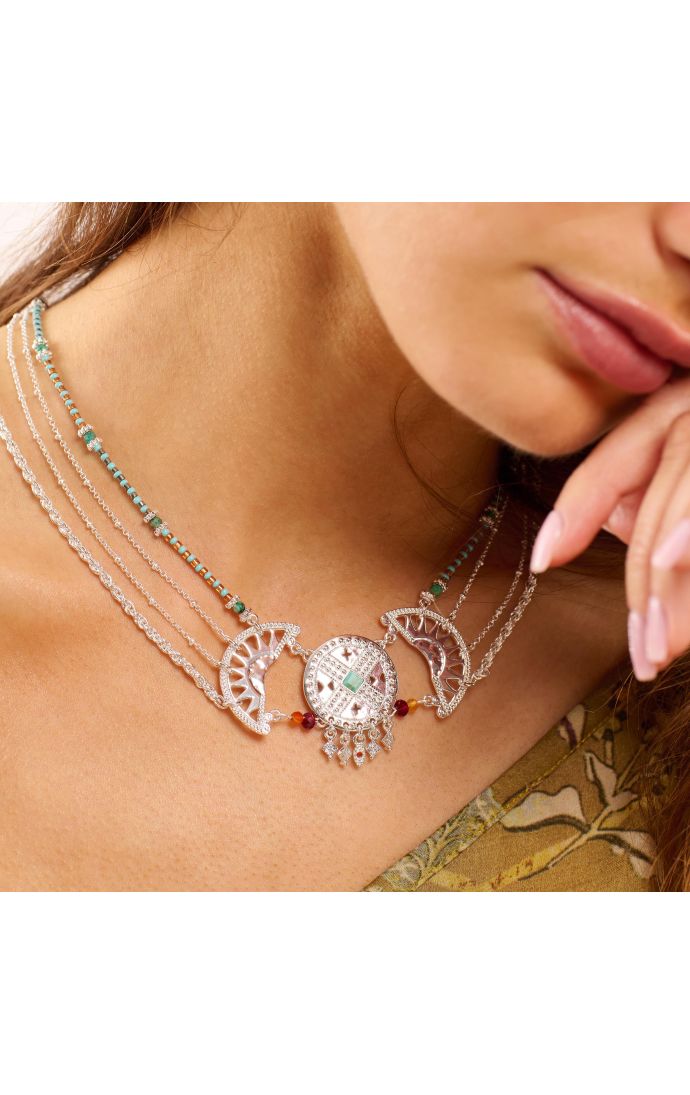 Hipanema Collier Maraja Argenté