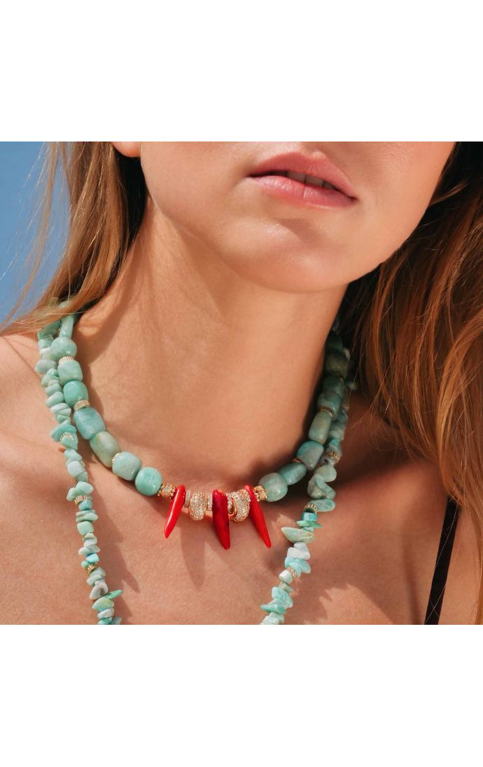 Hipanema Collier Marcel Turquoise