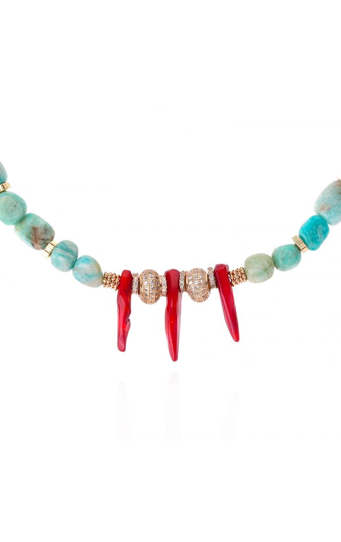 Hipanema Collier Marcel Turquoise