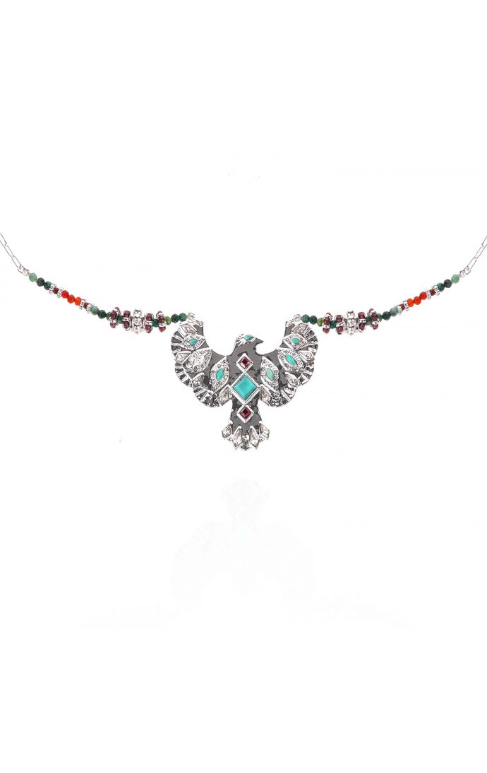 Hipanema Collier Mariachi Argenté