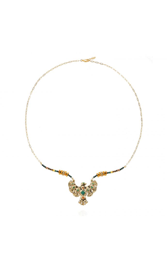 hipanema Collier Mariachi Doré