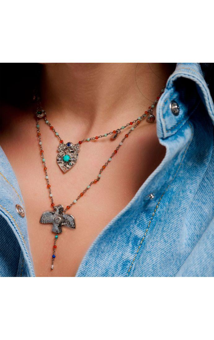 Hipanema Collier Marla Argenté