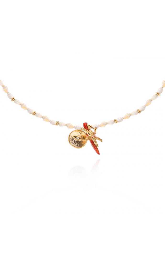 Hipanema Collier Martin Blanc