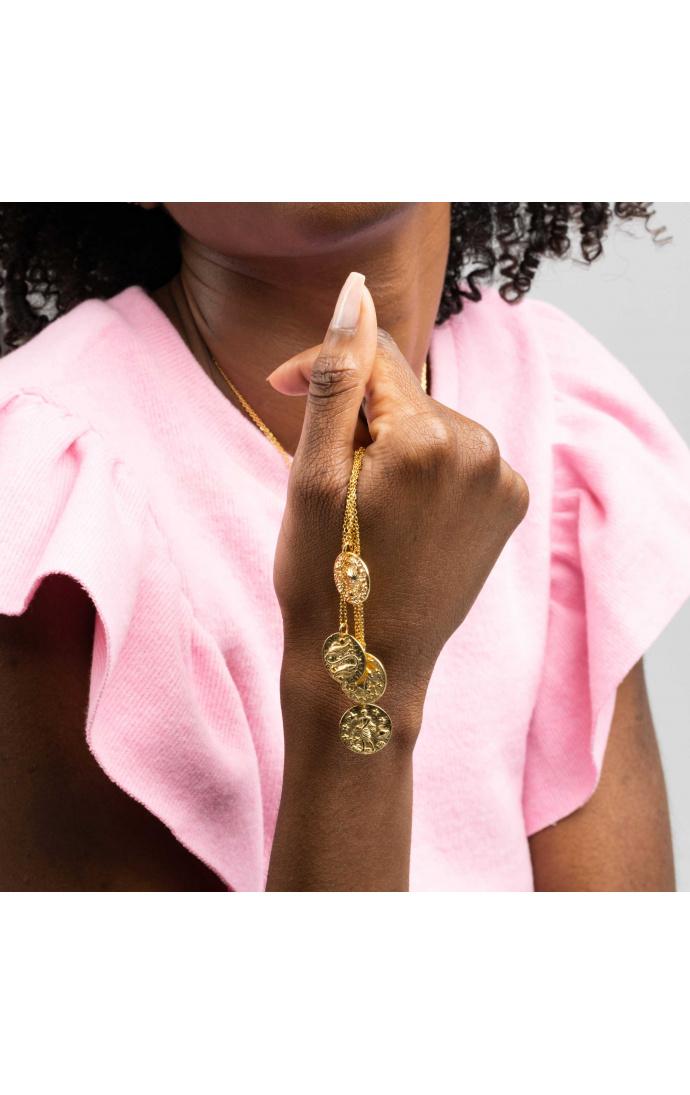 Hipanema Collier Mysign Capricorne Doré