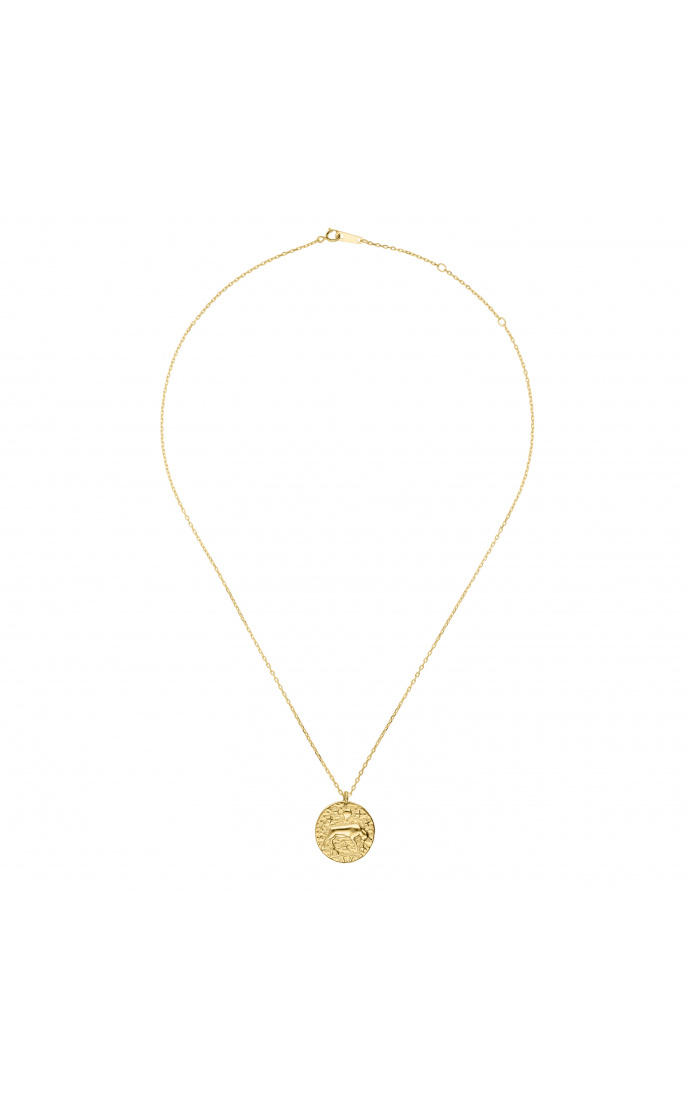 Hipanema Collier Mysign Taureau Doré