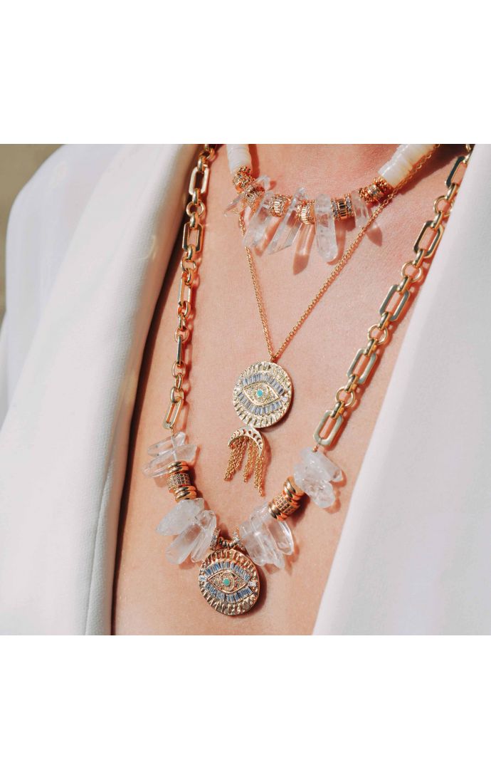 Hipanema Collier Mythe Doré