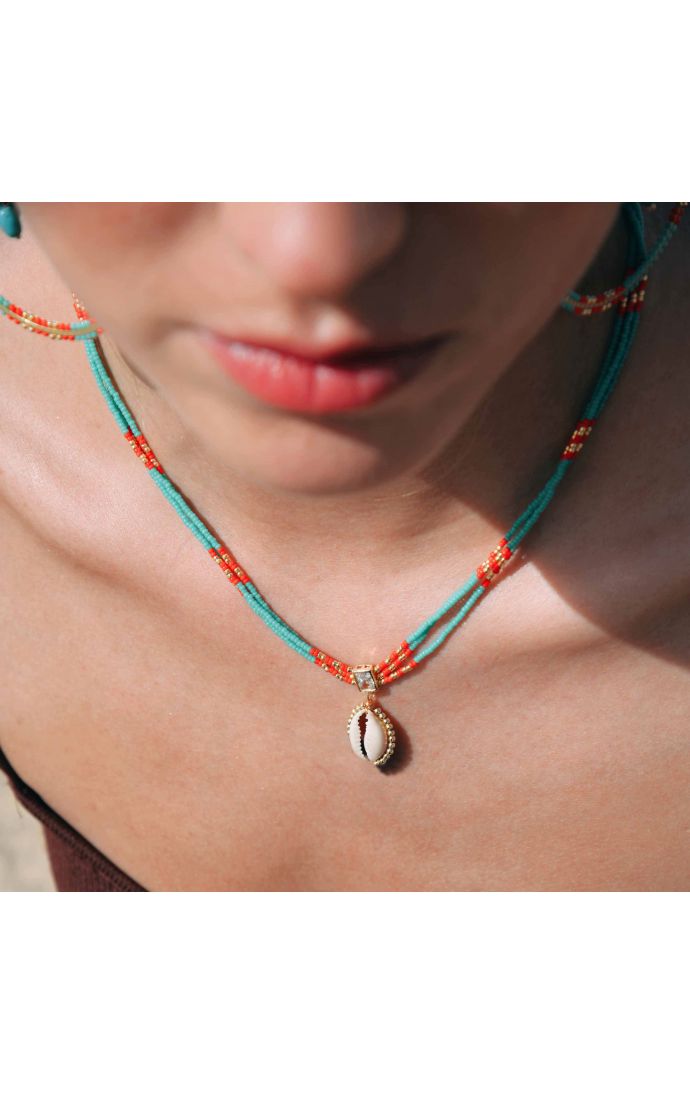 Hipanema Collier Nymphe Turquoise