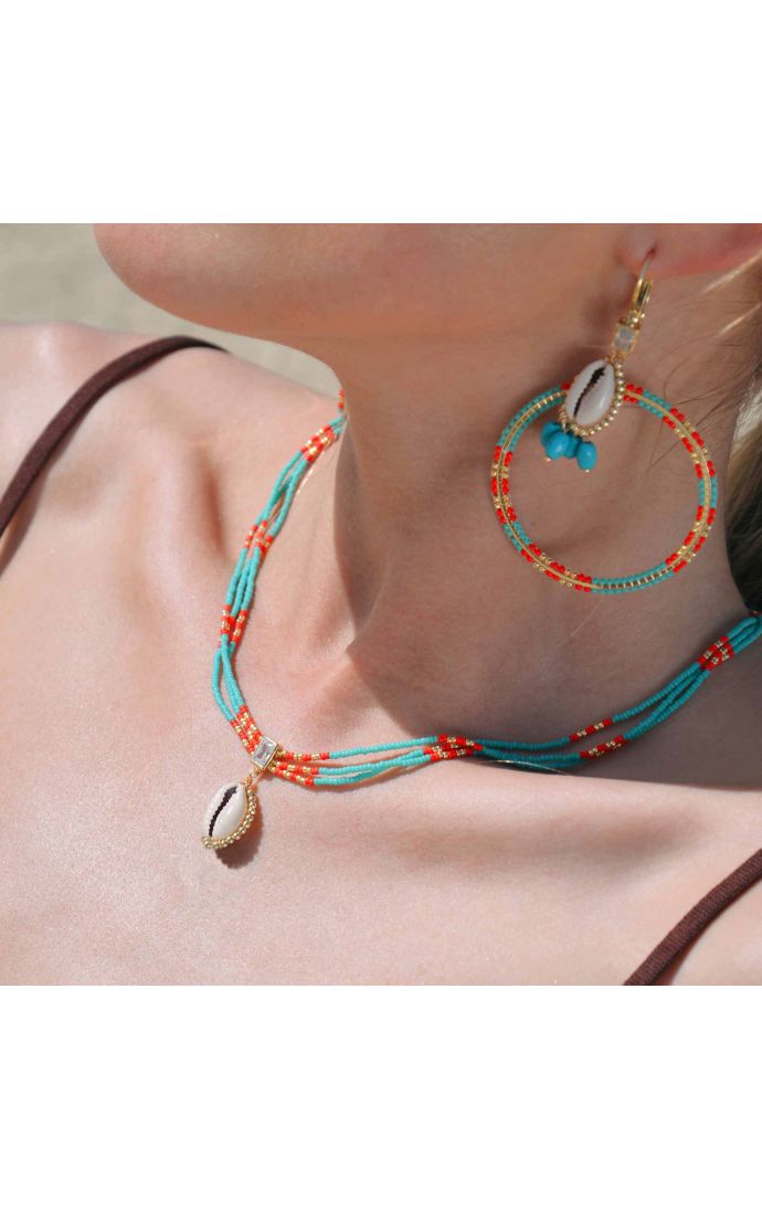 Hipanema Collier Nymphe Turquoise